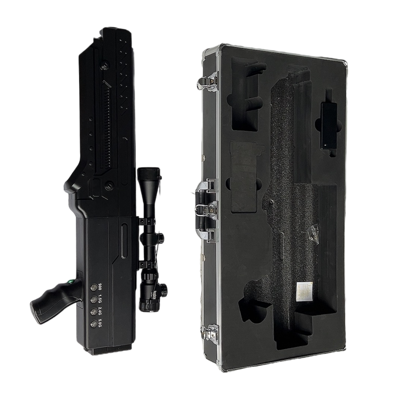  红安手持便携式枪型低空防御反制四通道A型