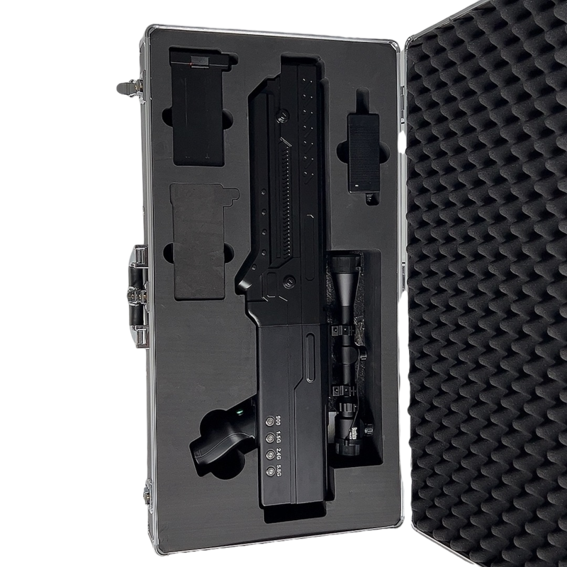  红安手持便携式枪型低空防御反制四通道B型