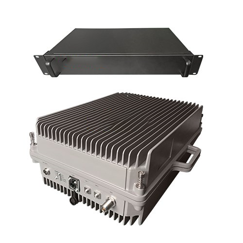  红安TETRA800数字警用集群数字光纤直放站远近端机